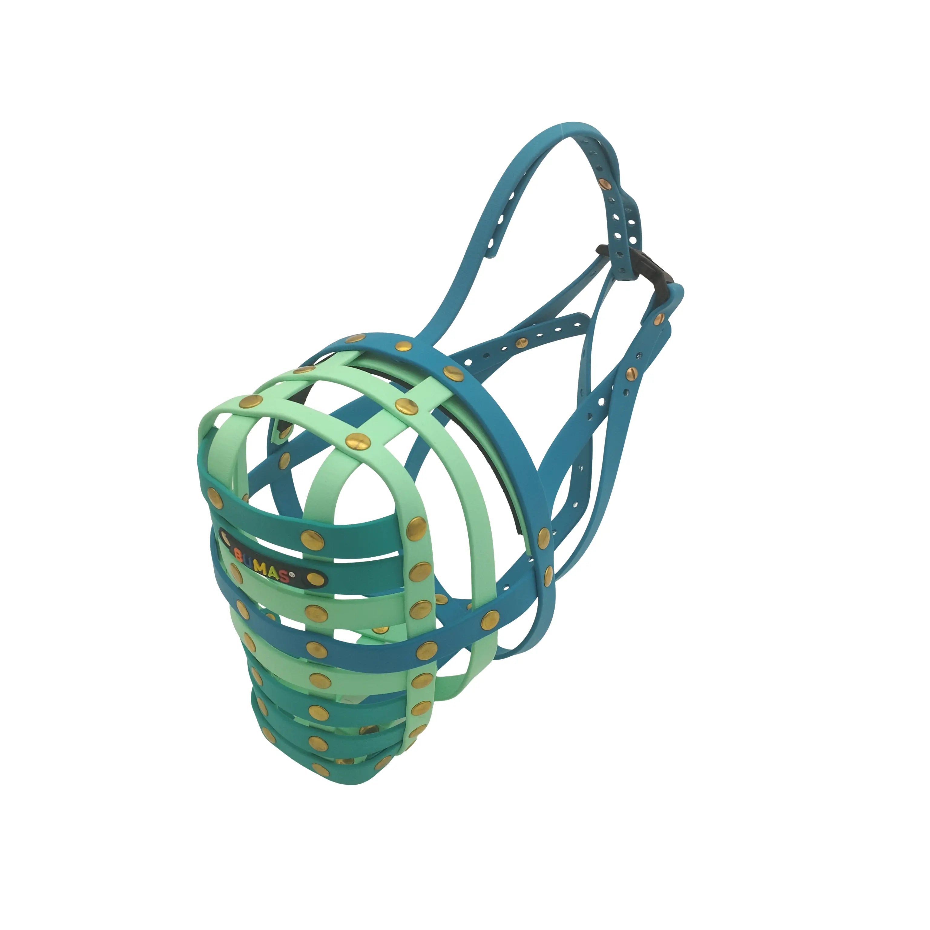 BUMAS Maulkorb petrol-karibikgrün-karibikgrün