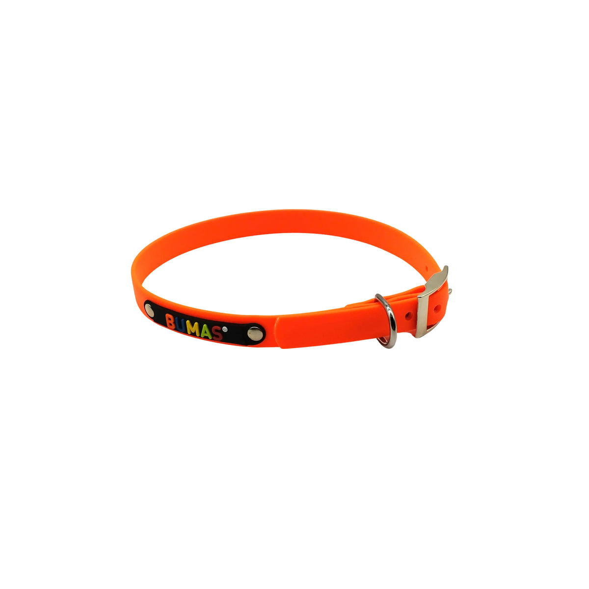 BUMAS Halsband Basic neon orange 45cm