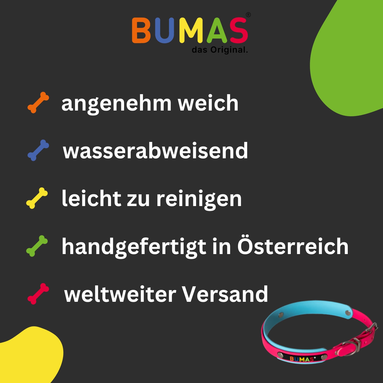 BUMAS Biothane® Collar Basic BUMAS Biothane® Collar Basic
