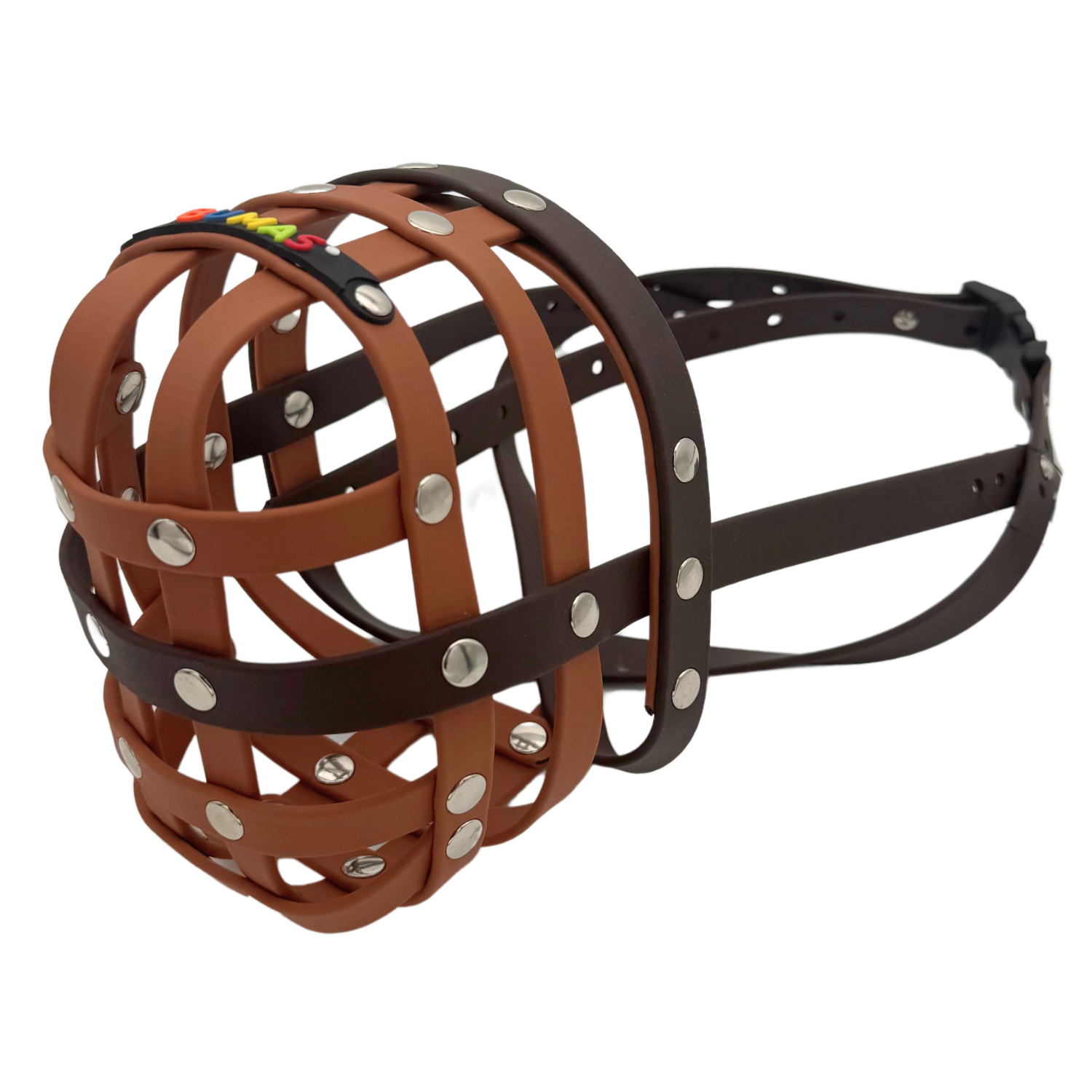 BUMAS Biothane Dog Muzzle for Rasse - Colour Modellbezeichnung BUMAS Biothane Dog Muzzle for Rasse - Colour Modellbezeichnung