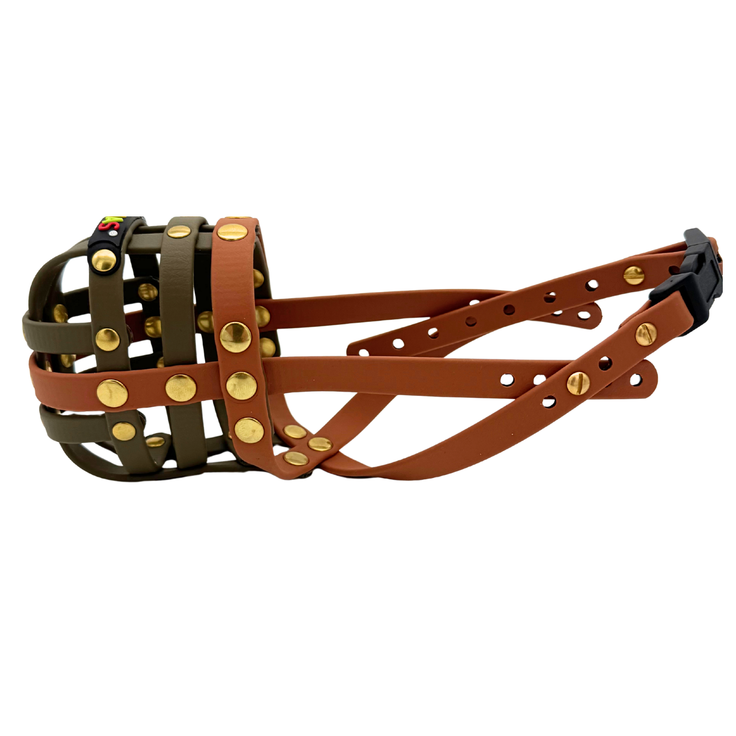 BUMAS Biothane Dog Muzzle for Rasse - Colour Modellbezeichnung BUMAS Biothane Dog Muzzle for Rasse - Colour Modellbezeichnung