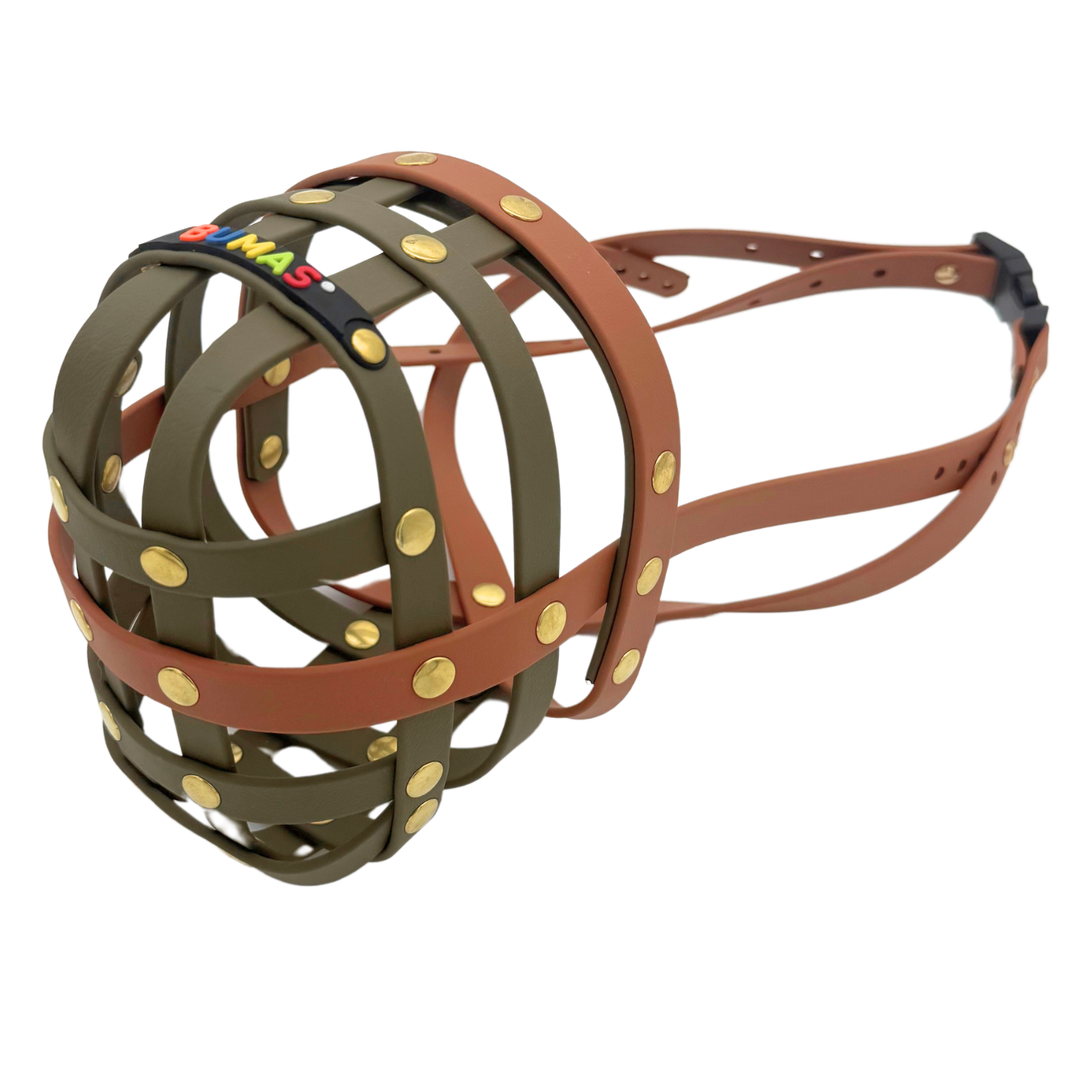 BUMAS Biothane Dog Muzzle for Rasse - Colour Modellbezeichnung BUMAS Biothane Dog Muzzle for Rasse - Colour Modellbezeichnung