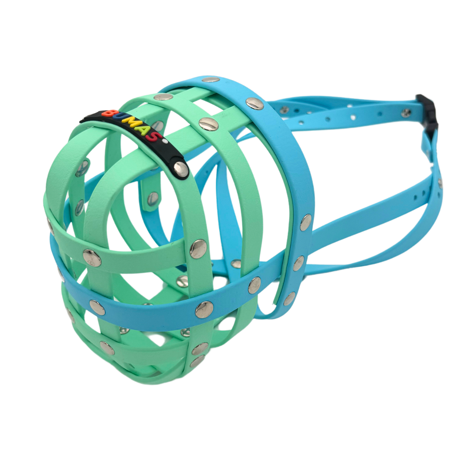 BUMAS Biothane Dog Muzzle for Rasse - Colour Modellbezeichnung BUMAS Biothane Dog Muzzle for Rasse - Colour Modellbezeichnung