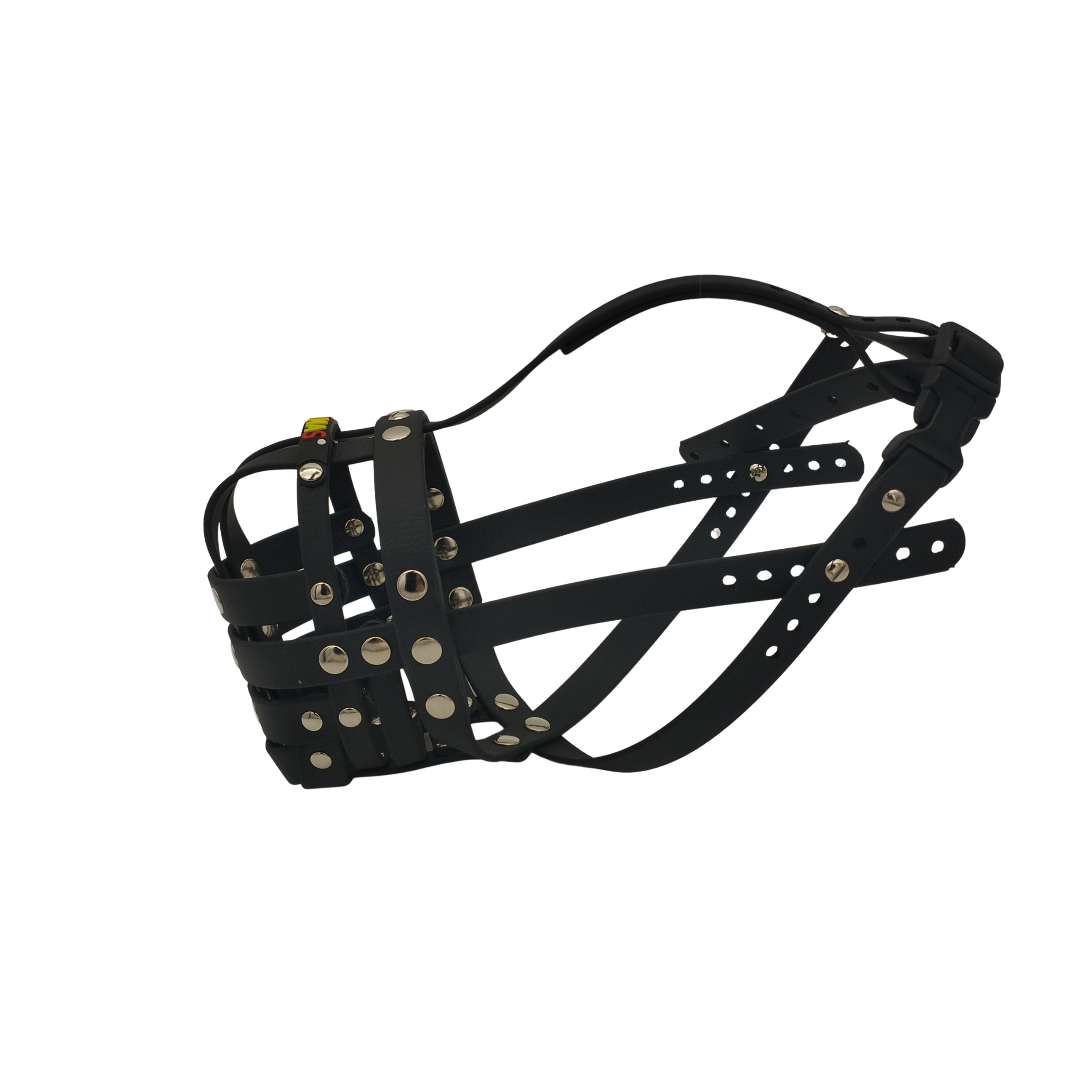 BUMAS Maulkorb Schwarz-Schwarz-Schwarz