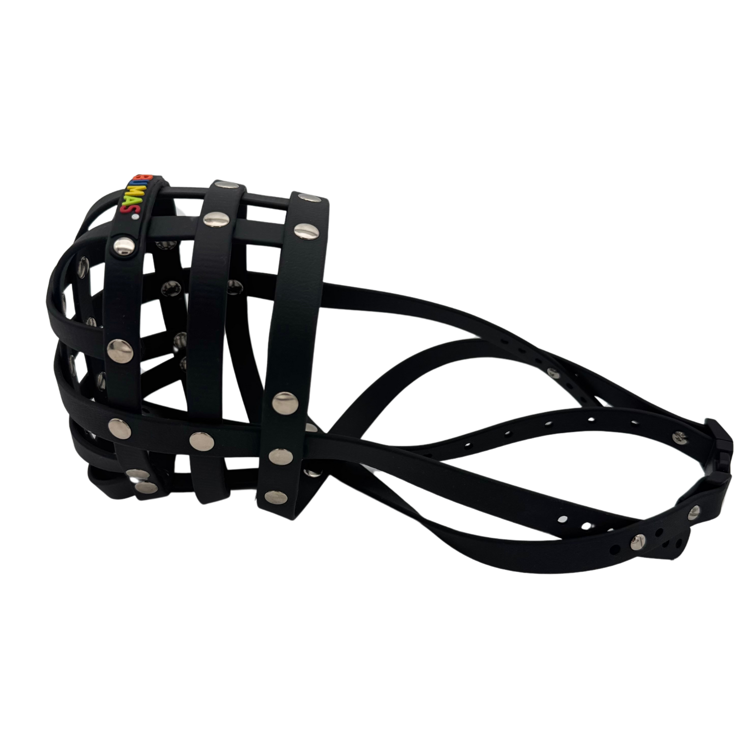 BUMAS Biothane Dog Muzzle for Rasse - Colour Modellbezeichnung BUMAS Biothane Dog Muzzle for Rasse - Colour Modellbezeichnung