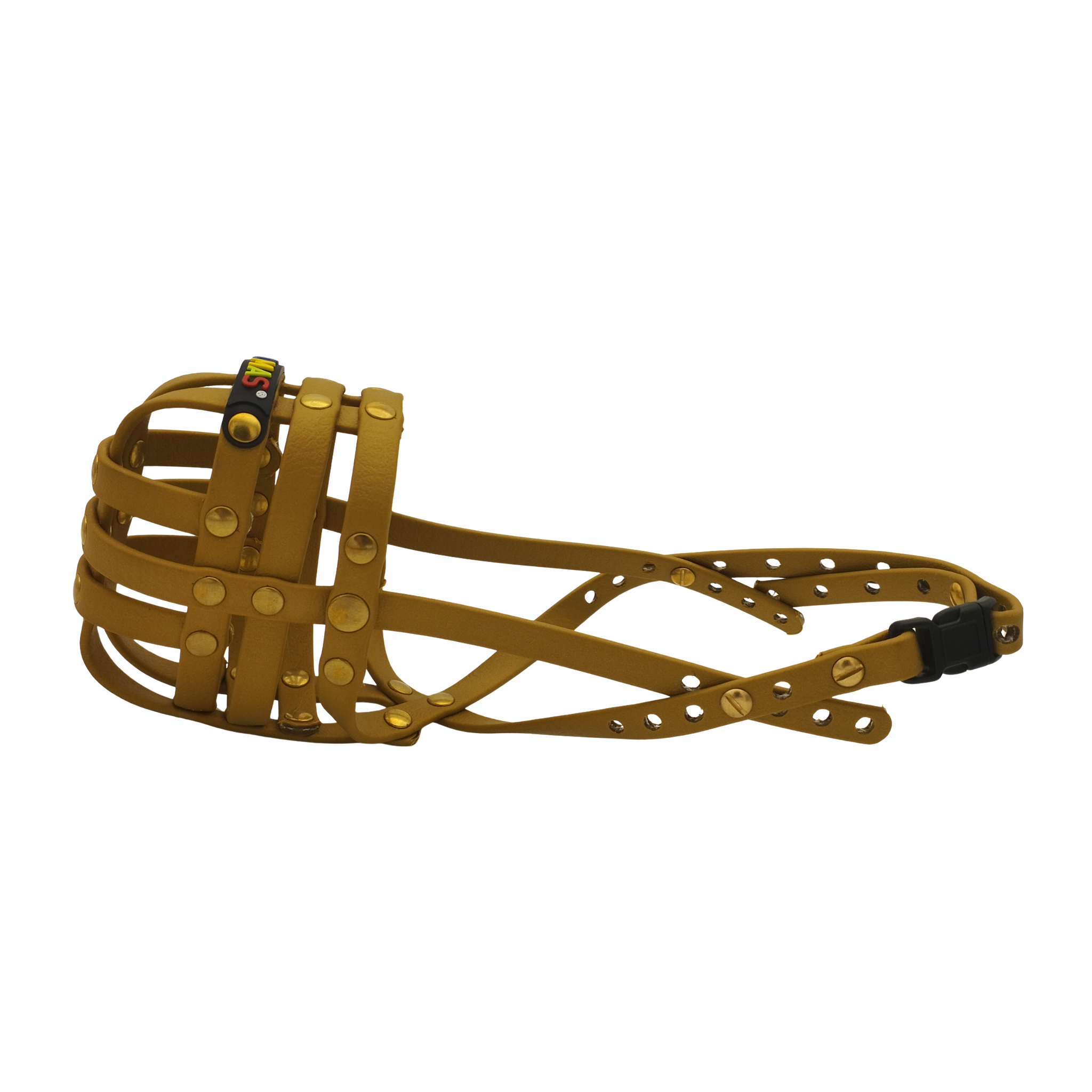 BUMAS Maulkorb gold-gold-gold