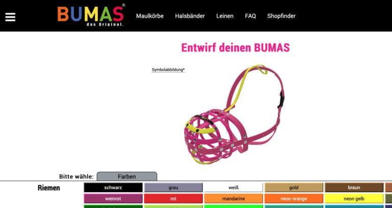 BUMAS geht erstmals mit www.bumas-muzzle.com online